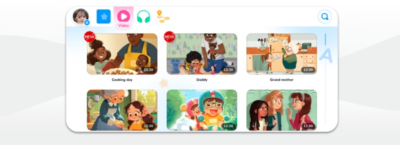 Học tiếng Anh qua video cũng là cách giúp bé tăng khả năng tiếp thu, ghi nhớ (Ảnh: Monkey)