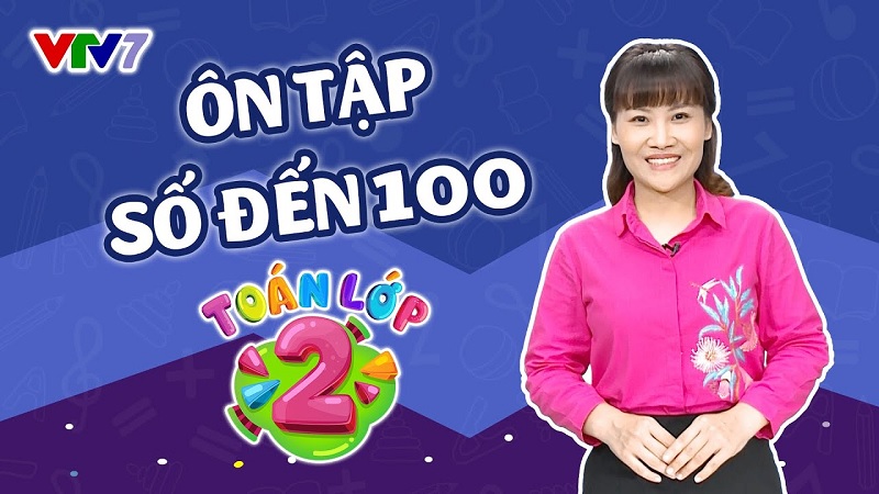 Học toán lớp 2 online trên VTV7 sẽ có những hạn chế và thuận lợi riêng. (Ảnh: VTV7)