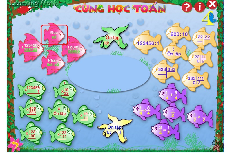 Nhiều bài học toán thú vị cùng Math Learnet. (Ảnh: Sưu tầm internet)