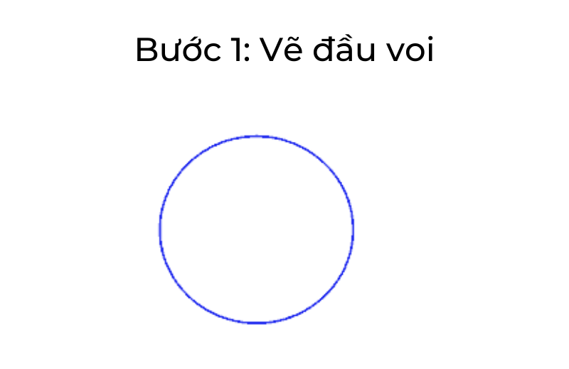 Vẽ thân chú voi. (Ảnh: Sưu tầm Internet)