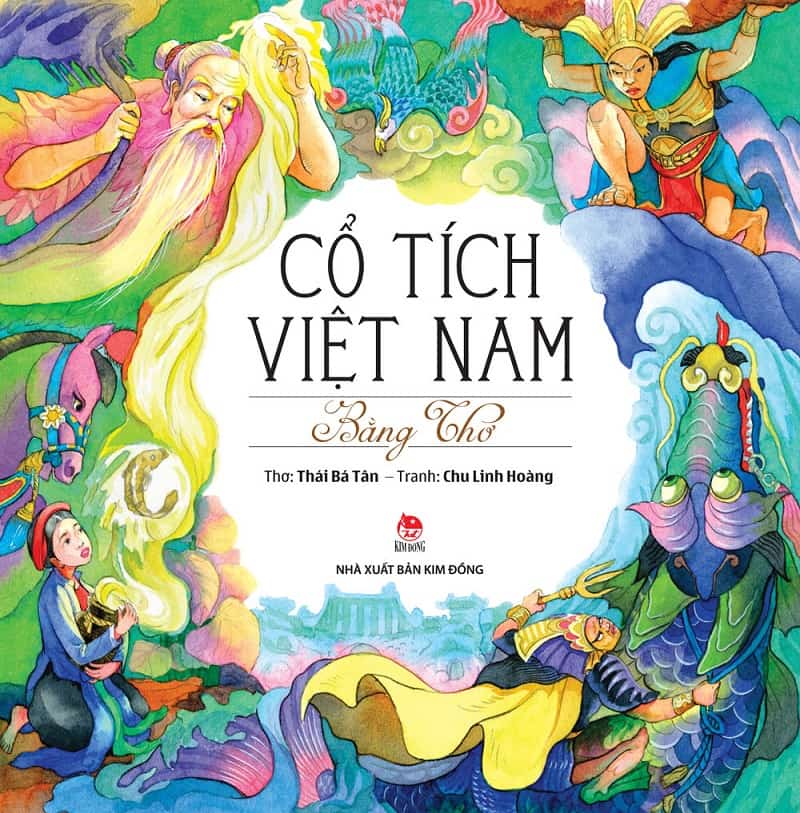 Sách “Cổ tích Việt Nam bằng thơ”. Ảnh: Sưu tầm Internet)