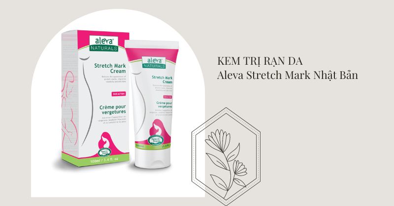 Kem chống rạn Aleva Stretch Mark giúp kích thích sản xuất Collagen (Ảnh: Sưu tầm Internet)