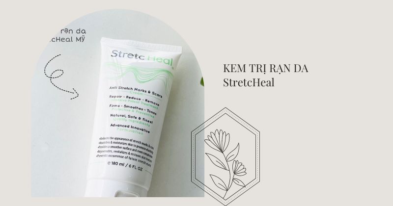 StretcHeal kem trị rạn da sau sinh (Ảnh: Sưu tầm Internet)