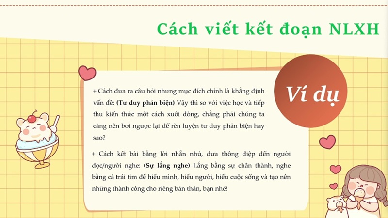 Phần kết luận cần phải đưa ra được quan điểm tóm gọn cho những ý đã trình bày (Ảnh: Sưu tầm internet)