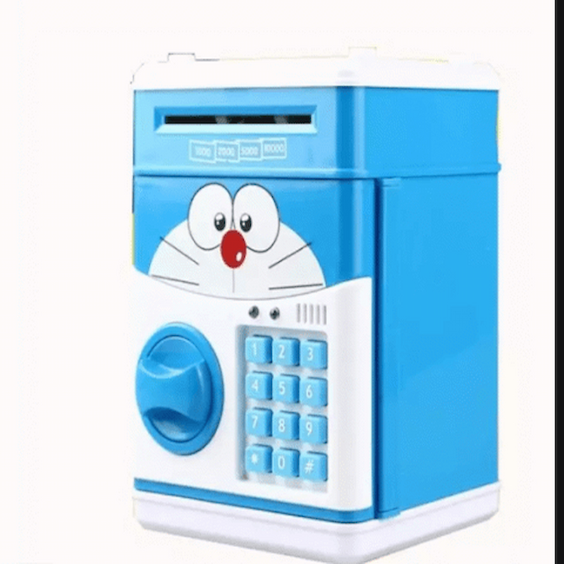 Mẫu két sắt Doraemon. (Ảnh: Sưu tầm Internet)