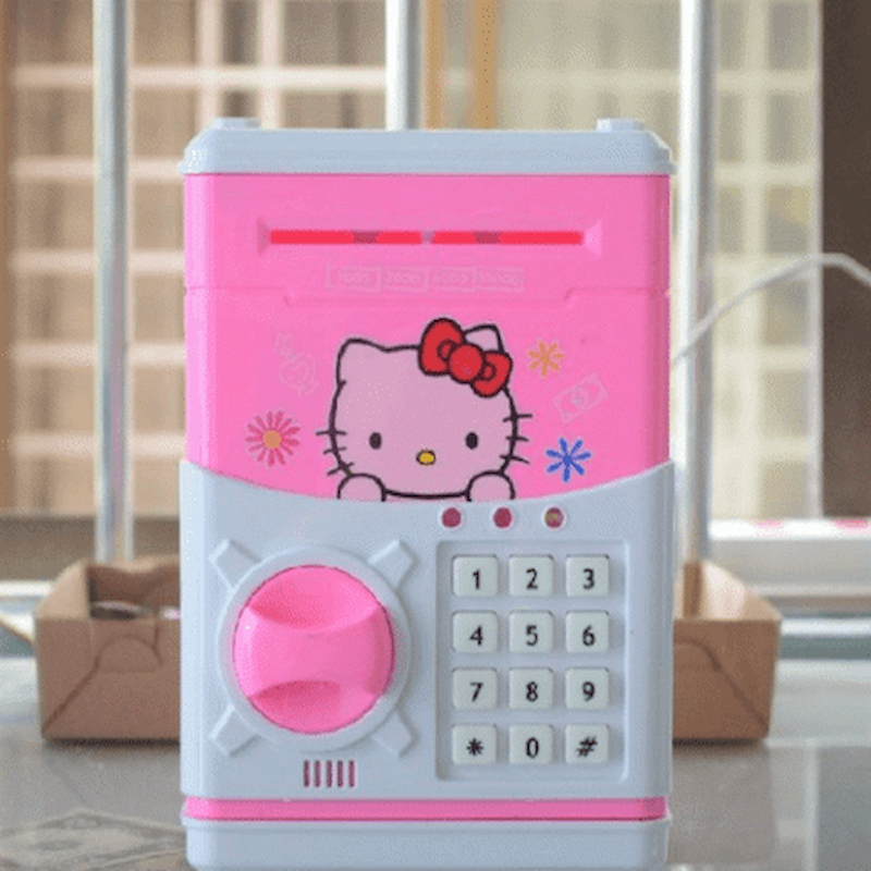 Mẫu két sắt Hello Kitty. (Ảnh: Sưu tầm Internet)