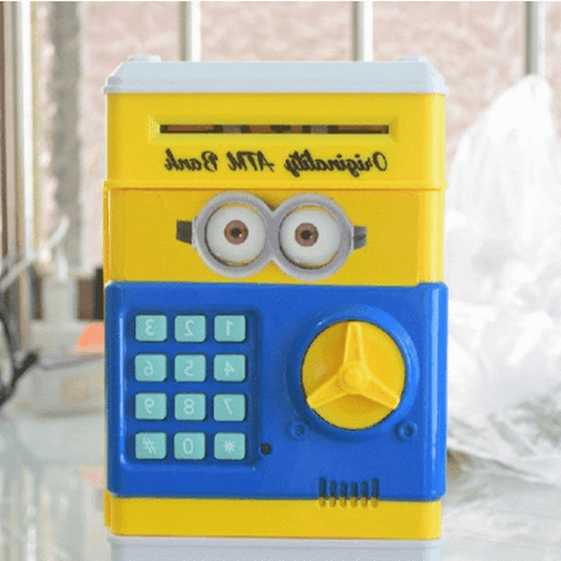 Mẫu két sắt Minion. (Ảnh: Sưu tầm Internet)