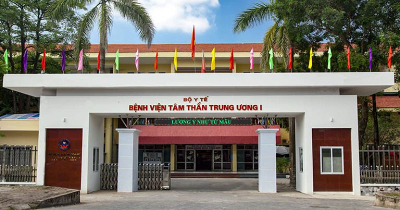 Bệnh viện tâm thần Trung ương I (Ảnh: Sưu tầm Internet)