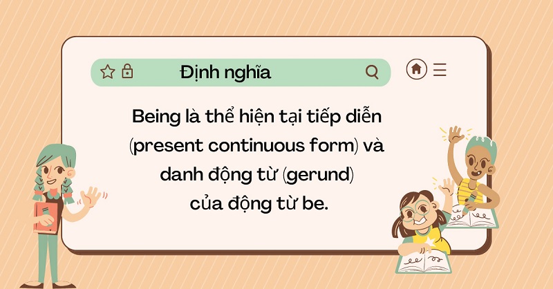 Dựa vào lý thuyết để thực hành làm bài tập về being. (Ảnh: Sưu tầm internet)
