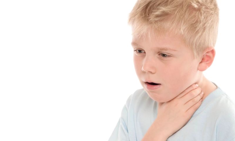 Biểu hiện khi trẻ bị hóc dị vật. (Ảnh: Nguồn Internet)