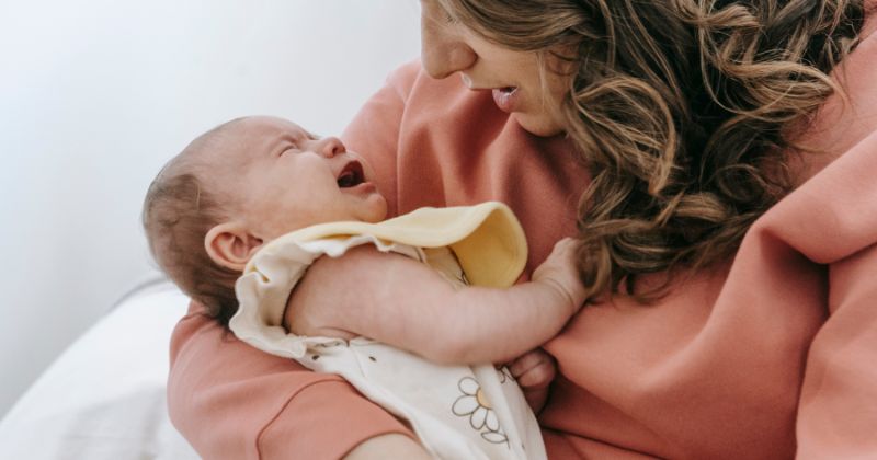 Mẹ bị sốc tâm lý sau khi sinh con lần đầu (Ảnh: Sưu tầm Internet)