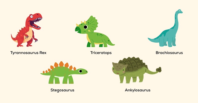 &Aacute;p dụng nhiều phương ph&aacute;p học th&uacute; vị qua chủ đề khủng long (Ảnh: Sưu tầm internet)