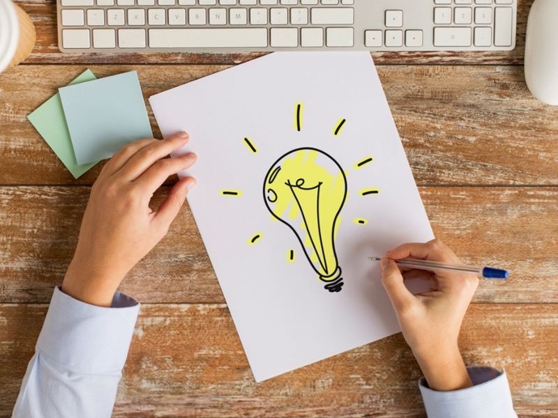 Thể hiện sự sáng tạo trong việc tìm giải pháp hữu ích. (Ảnh: Internet)