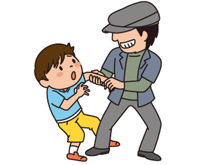 Dạy con kỹ năng khi có người lạ lôi kéo, có ý định xấu. (Ảnh: Sưu tầm internet)