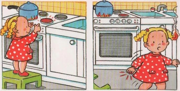 Cần dạy con các kỹ năng tránh xa những khu vực không an toàn cho mình trong nhà. (Ảnh: Sưu tầm internet)