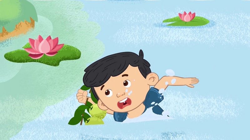 Trang bị kỹ năng phòng chống đuối nước ở trẻ em. (Ảnh: Sưu tầm internet)