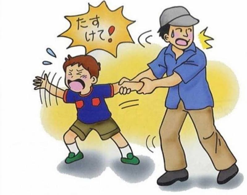 Dạy con bình tĩnh để xử trí khi gặp nguy hiểm. (Ảnh: Internet)