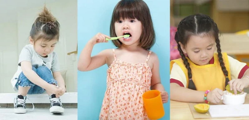 Tự lập giúp con tự chăm sóc sức khỏe. (Ảnh: Internet)