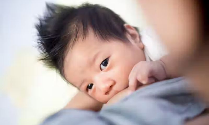 Sữa mẹ cung cấp nguồn dinh dưỡng cần thiết cho trẻ nhỏ. (Ảnh: Nguồn Internet)