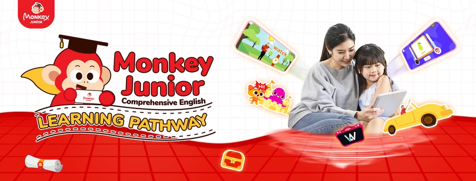 Learning English Through Games with Monkey Junior (Photo: Collected from the Internet)
