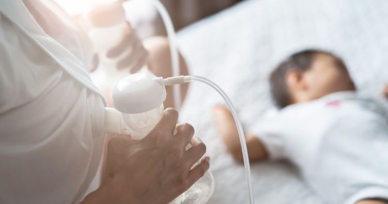 Tuân thủ theo thời gian biểu của lịch hút sữa đã áp dụng. (Ảnh: Sưu tầm Internet)