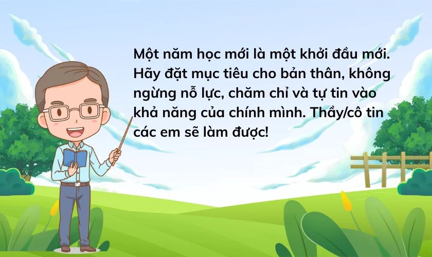 Có nhiều lời chúc hay trong ngày khai giảng (Ảnh: Sưu tầm internet)