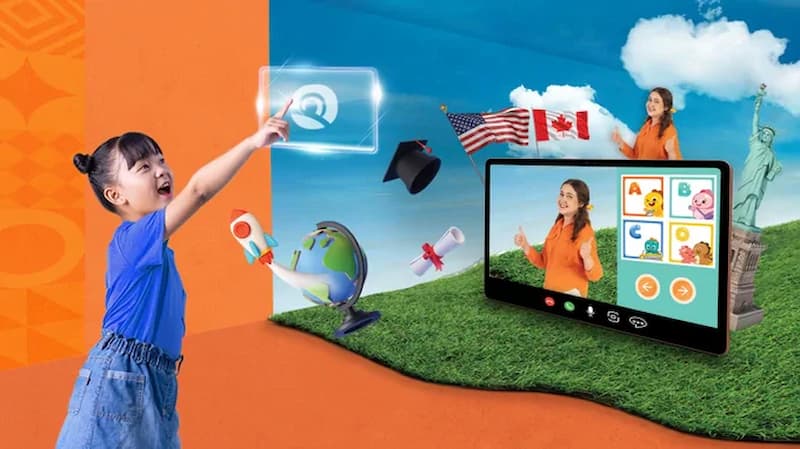 Khóa học tiếng Anh cho bé 4 tuổi trực tuyến TOPICA Kid. (Ảnh: Internet)