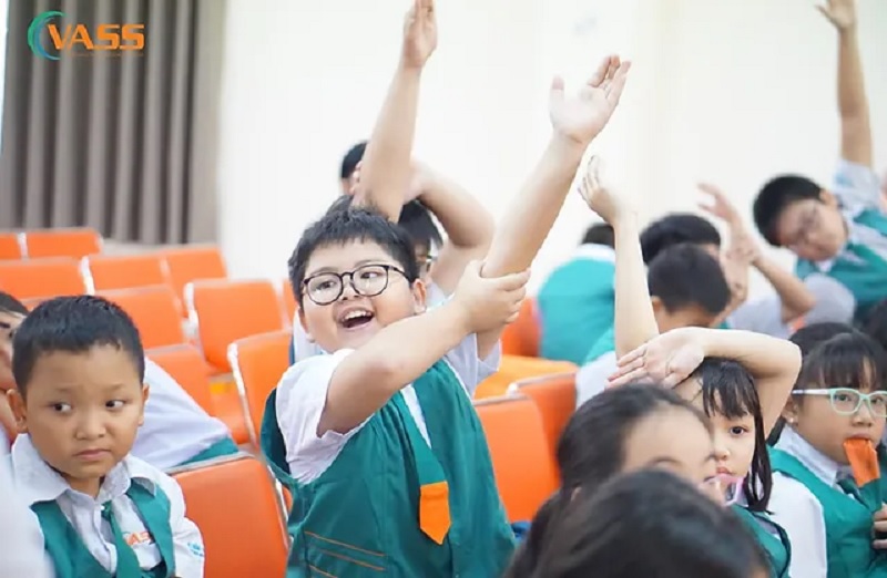 Việt Mỹ VASS - trung tâm tiếng Anh bé 4 tuổi. (Ảnh: Internet)