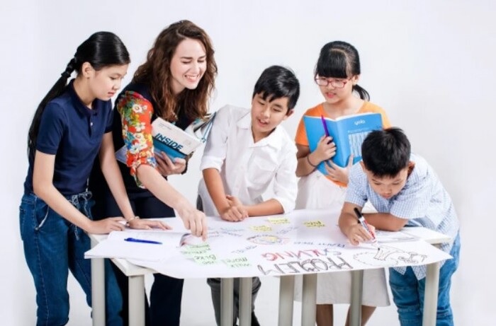 Lớp dạy tiếng Anh cho trẻ 4 tuổi tại Brainy English Network. (Ảnh: Internet)