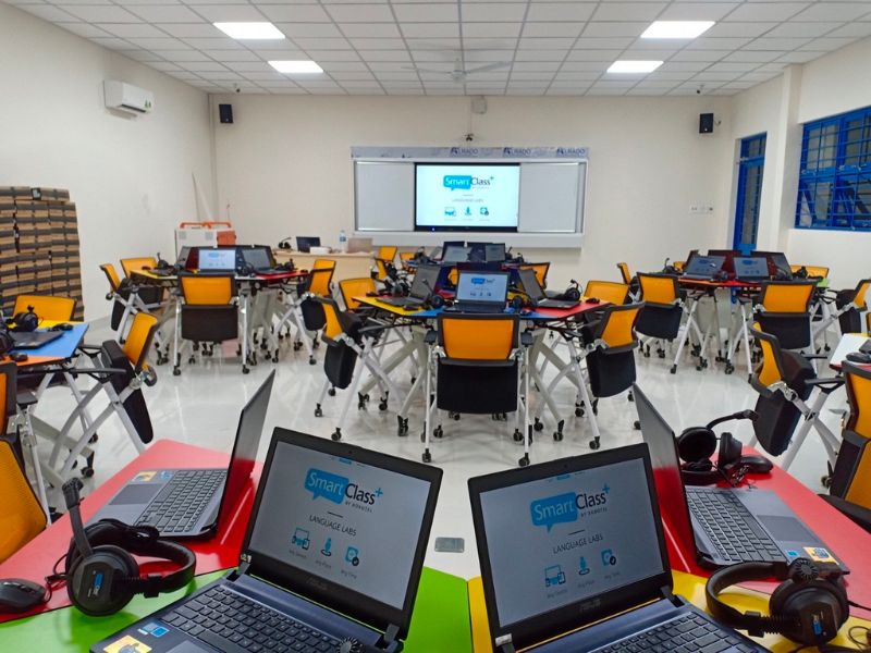 Mô hình lớp học hiện đại tạo môi trường tương tác cao và linh hoạt hơn