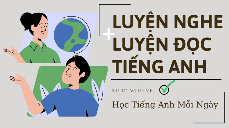 Luyện nghe bằng cách kết hợp với đọc để tăng hiệu quả học. (Ảnh: Sưu tầm Internet)