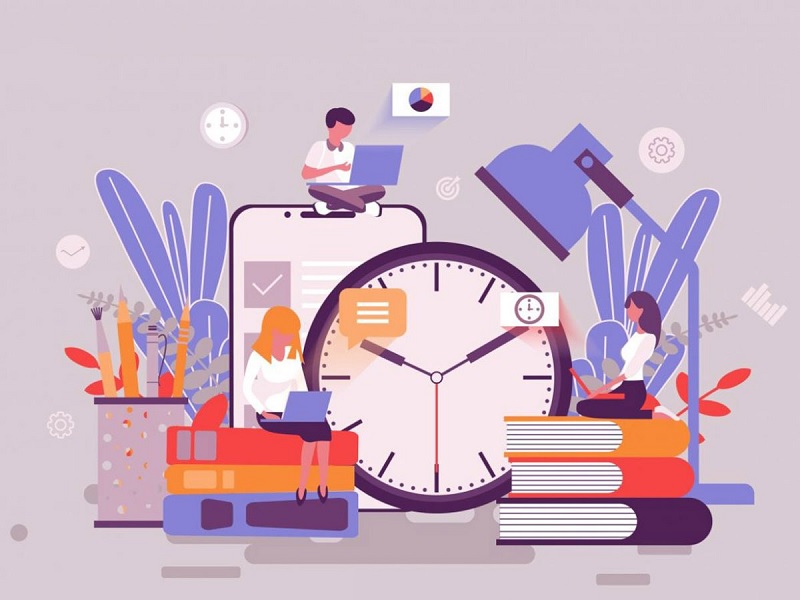 Việc phân bổ thời gian hợp lý khi làm bài thi rất quan trọng. (ảnh: Sưu tầm internet)