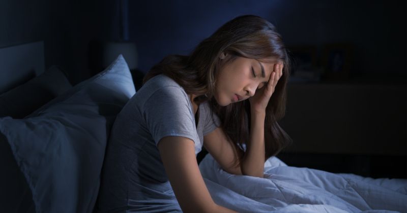 60% phụ nữ sau sinh bị mất ngủ (Ảnh: Sưu tầm Internet)