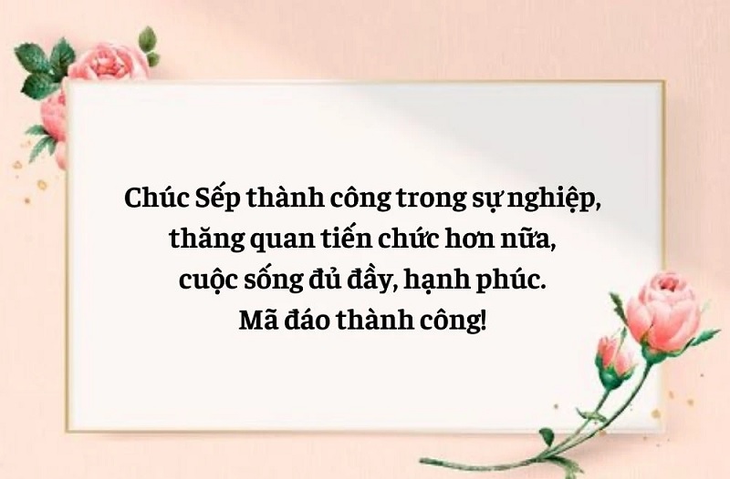Gửi thư chúc mừng thăng chức cũng là cách bày tỏ sự kính trọng, yêu mến tới người nhận. (Ảnh: Sưu tầm internet)