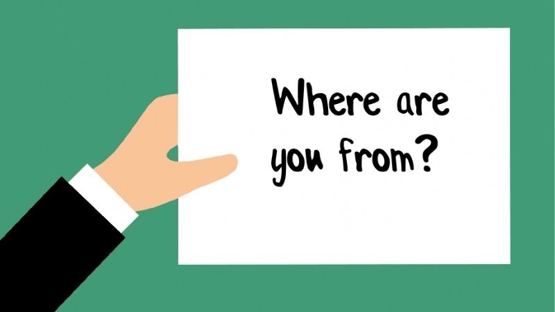 Mẫu câu tiếng Anh lớp 5 chủ đề nơi ở. (Ảnh: Sưu tầm Internet)