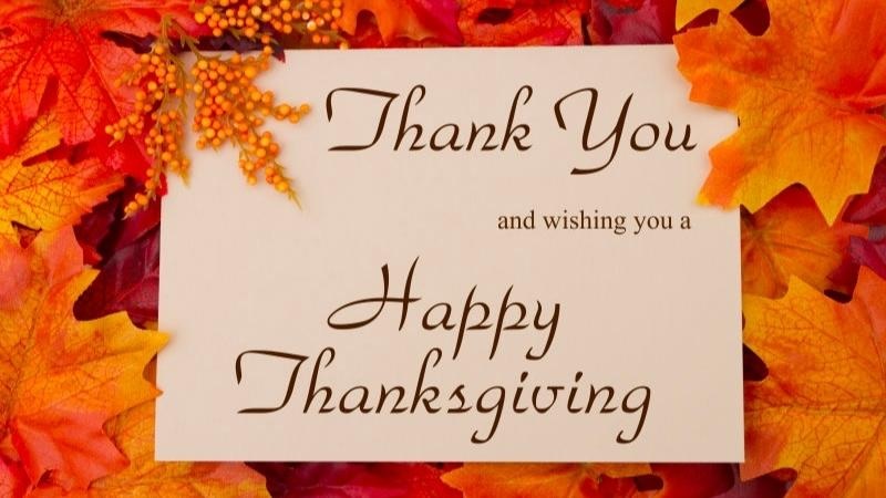 Lễ Tạ Ơn là dịp để gửi những lời chúc ý nghĩa tới bạn bè, gia đình. (Ảnh: Sưu tầm internet)