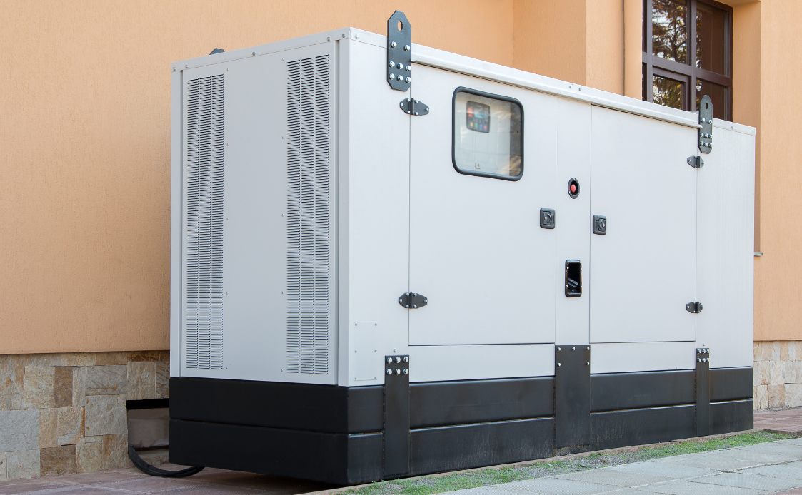 Máy phát điện được dùng trong các trung tâm thương mại. (Ảnh: Sưu tầm Internet)