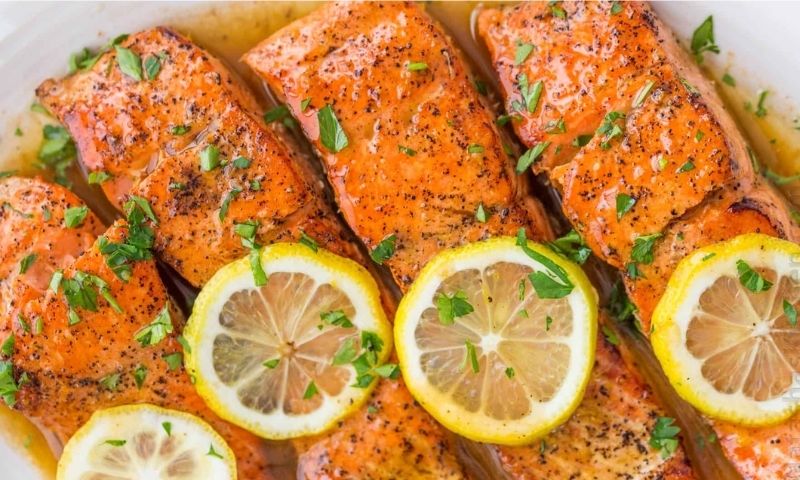 Cá hồi giàu dinh dưỡng. (Ảnh: Nguồn Internet)