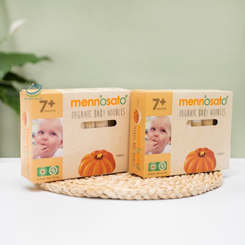 Mì ăn dặm cho bé 7 tháng - Mennosato. (Ảnh: sưu tầm internet)