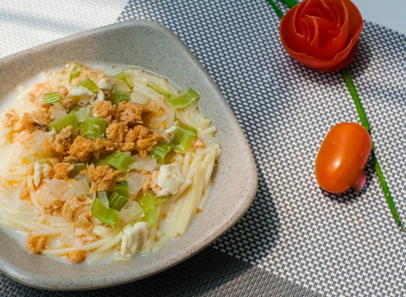 Mì sốt thịt thơm ngon cho bé. (Ảnh: sưu tầm internet)