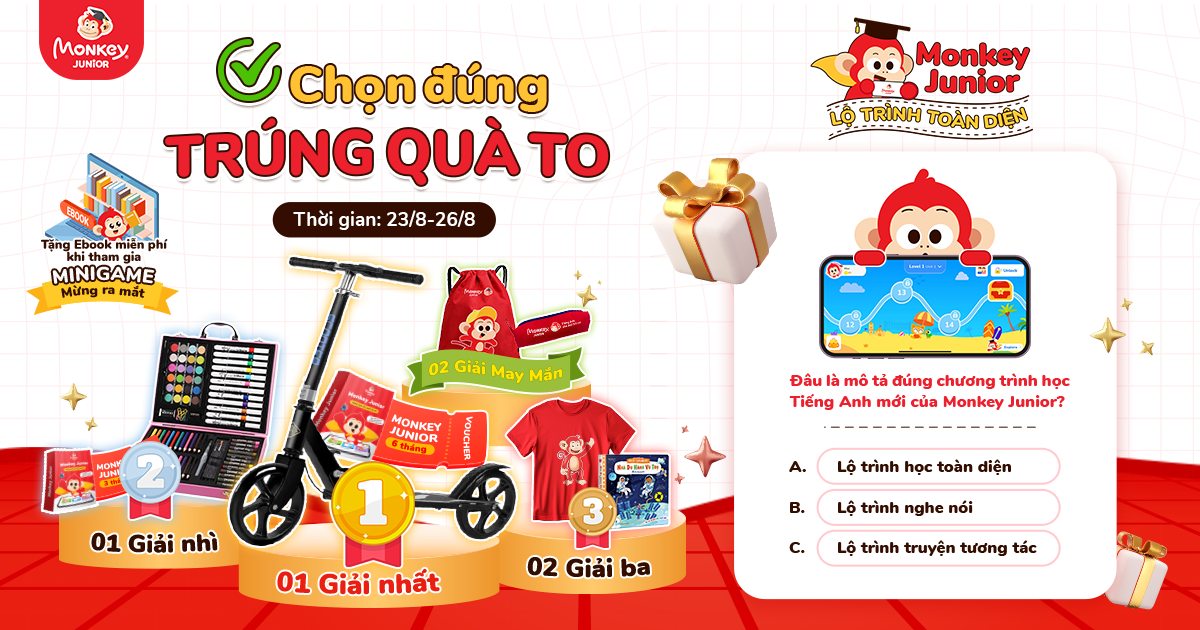 Minigame "Chọn Đúng - Trúng Quà To". (Ảnh: Monkey)