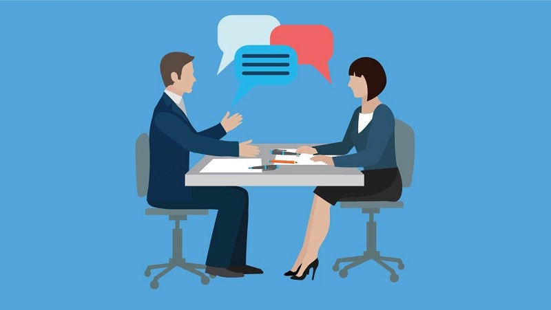 Mock Interview là hình thức phỏng vấn giả khá thú vị. (Ảnh: sưu tầm internet)
