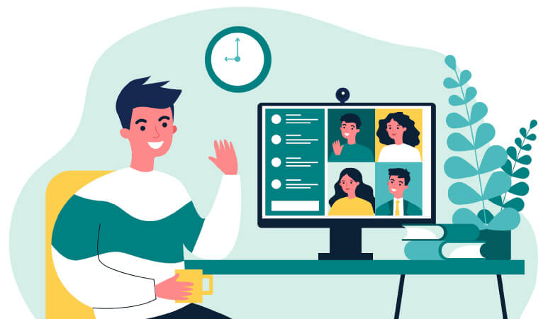 Thực hành kỹ năng trả lời câu hỏi. (Ảnh: Sưu tầm internet)