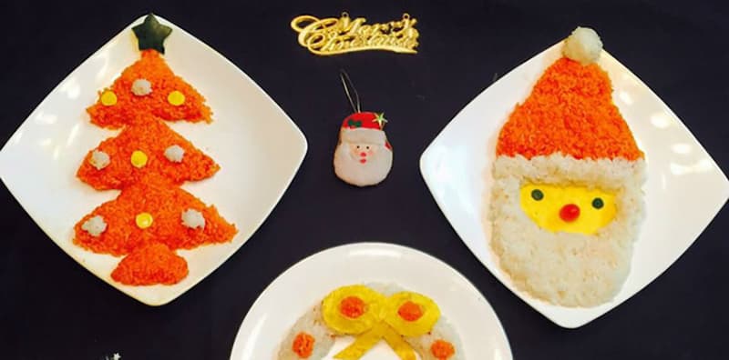 Món ăn Giáng Sinh phổ biến tại Việt Nam. (Ảnh: sưu tầm internet)
