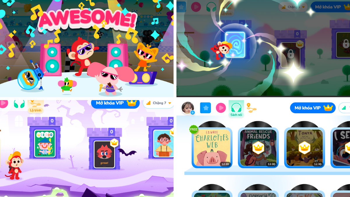 Monkey Stories - Học tiếng Anh qua truyện tranh tương tác