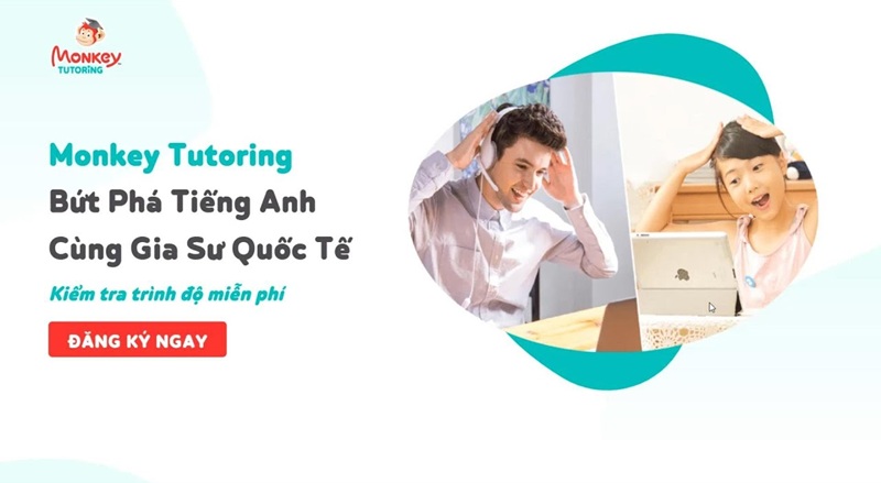 Học tiếng Anh online cùng gia sư quốc tế với Monkey Tutoring (Ảnh: Monkey)