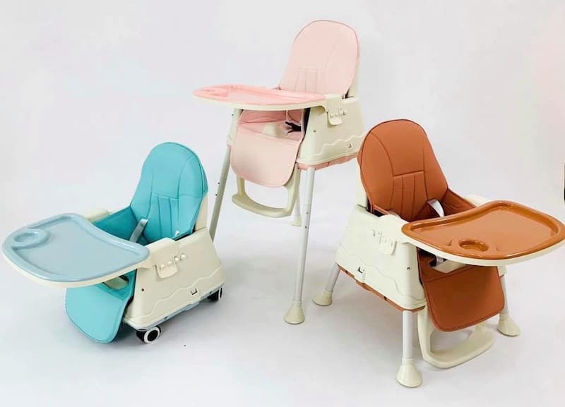 Đôi nét về ghế ăn dặm cho bé ba mẹ cần biết. (Ảnh: sưu tầm internet)