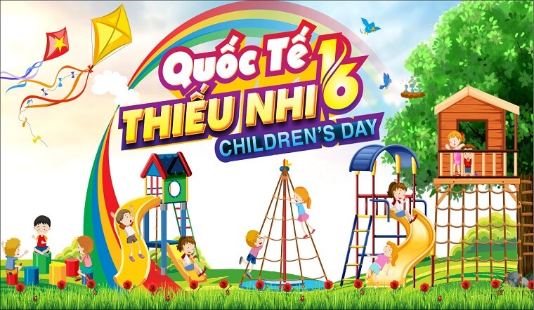 Ngày quốc tế thiếu nhi 1/6 trong tiếng Anh là Children's Day (Ảnh: Sưu tầm internet)