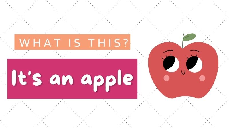 Ngữ pháp tiếng Anh lớp 1 hỏi về đồ vật. (Ảnh: Canva.com)