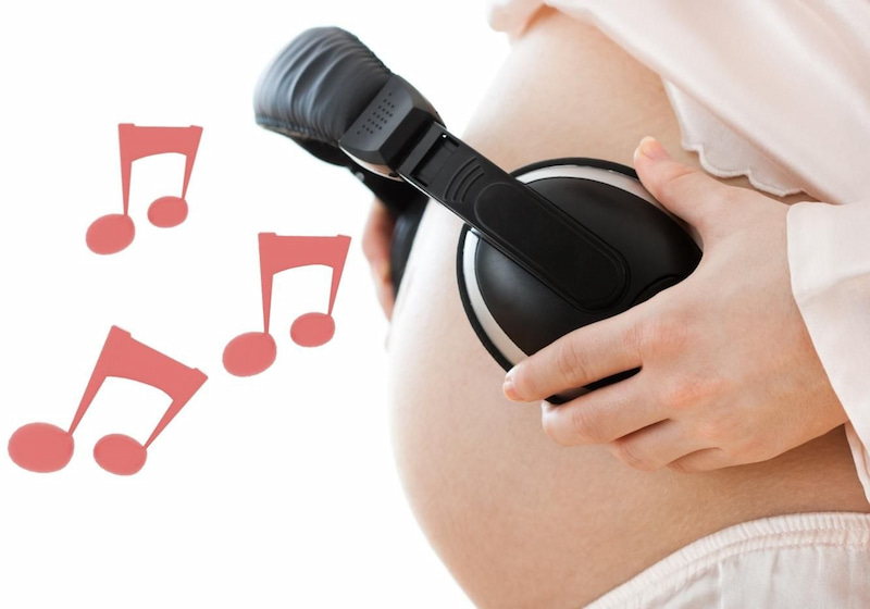 Thai giáo âm nhạc đúng cách mẹ cần biết. (Ảnh: Sưu tầm Internet)